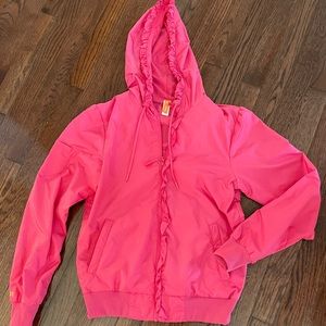 Lucy Spring windbreaker Jacket - Pink - Size Small